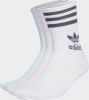 Adidas Originals sokken set van 3 Crew socks lichtroze/wit/mintgroen online kopen