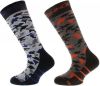 Sinner ski sokken grijs/zwart/bruin/rood online kopen