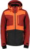 Icepeak ski jack Crossett oranje/rood/zwart online kopen
