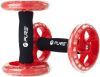 Pure2Improve fitness trainingswiel rood/zwart 2 stuks online kopen