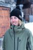 Poederbaas Beanie daily life Zwart gehaakte Skimuts online kopen
